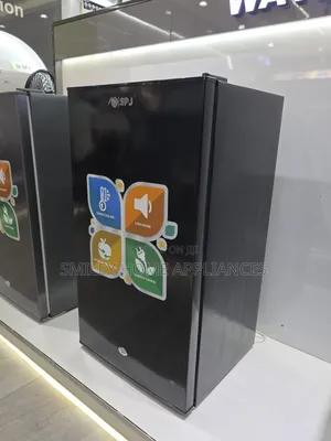 120ltrs SPJ Single Door Black Refrigerator at 20% Discount