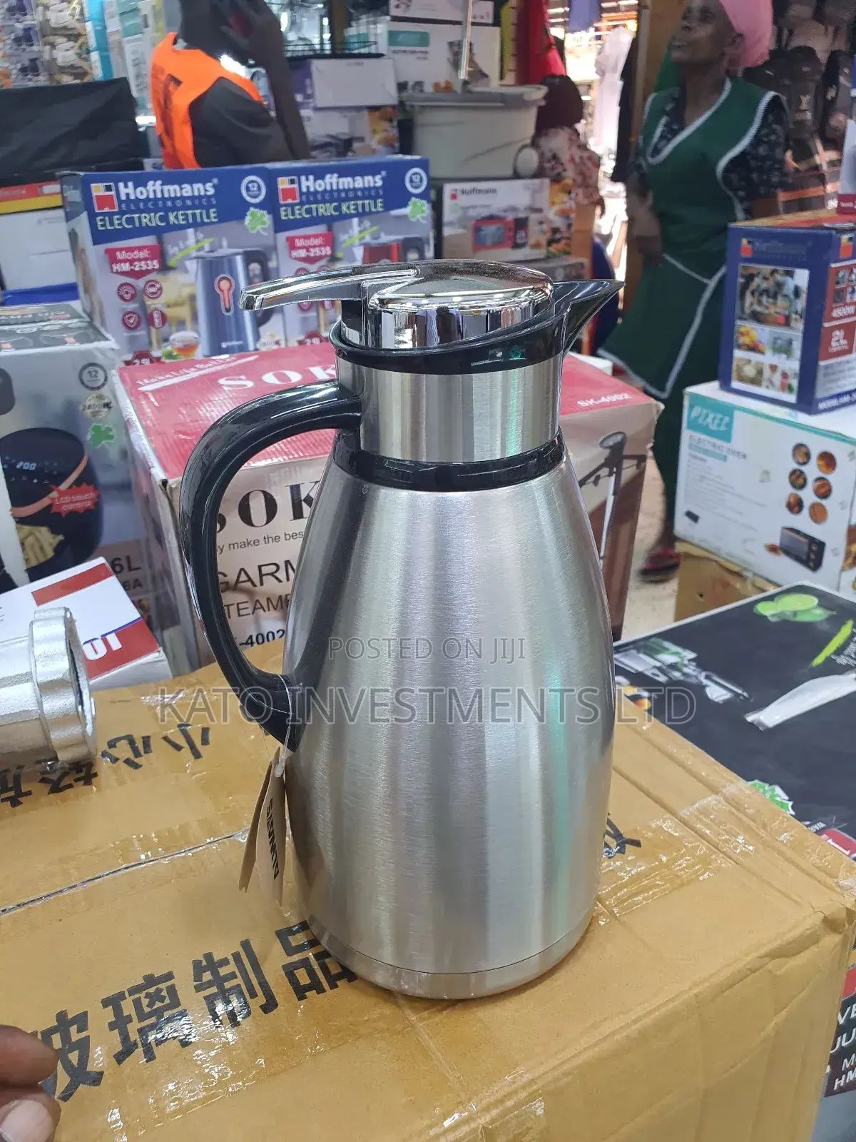 Always Pressing Vacuum Flask 3l