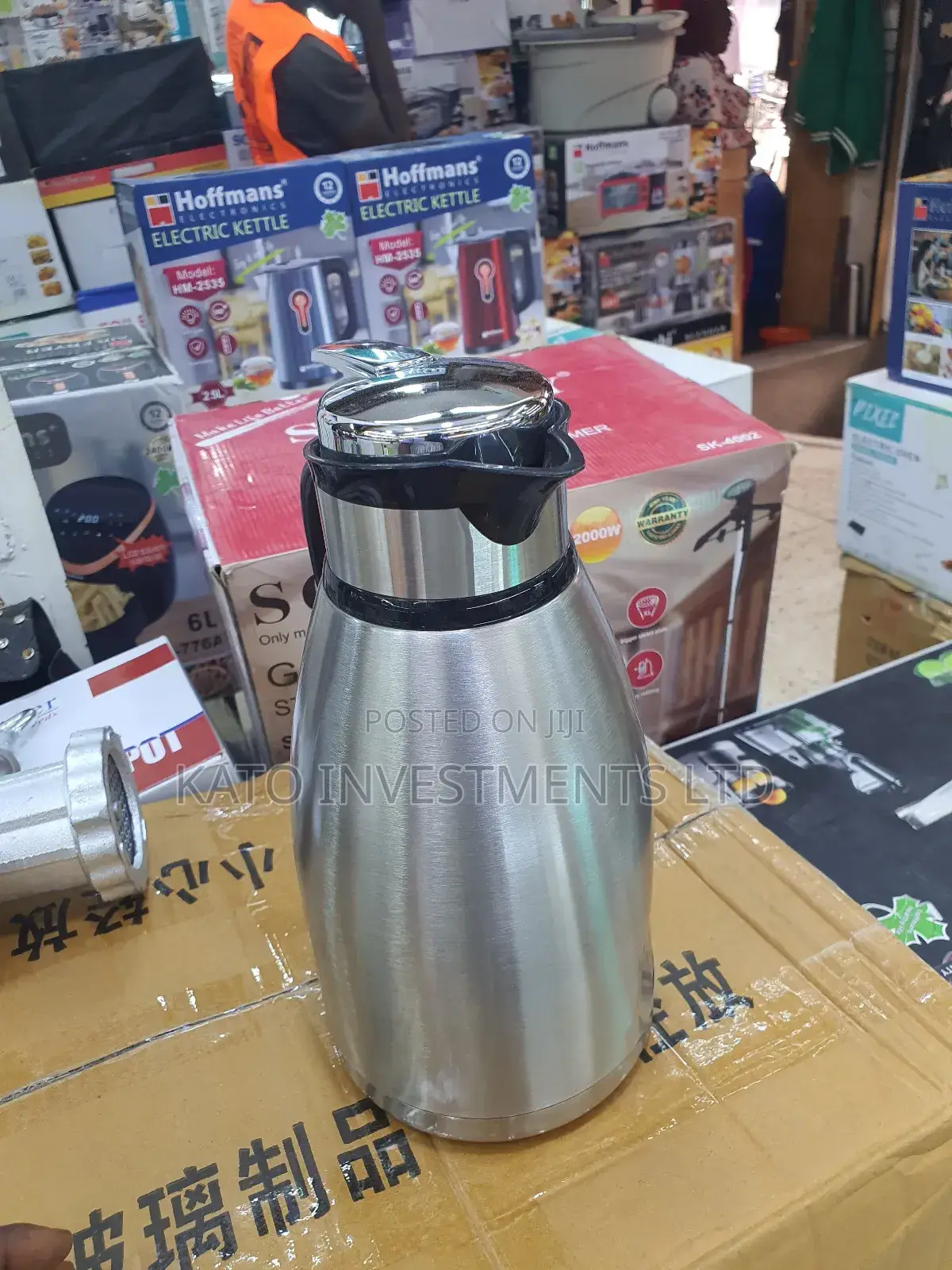 Always Pressing Vacuum Flask 3l