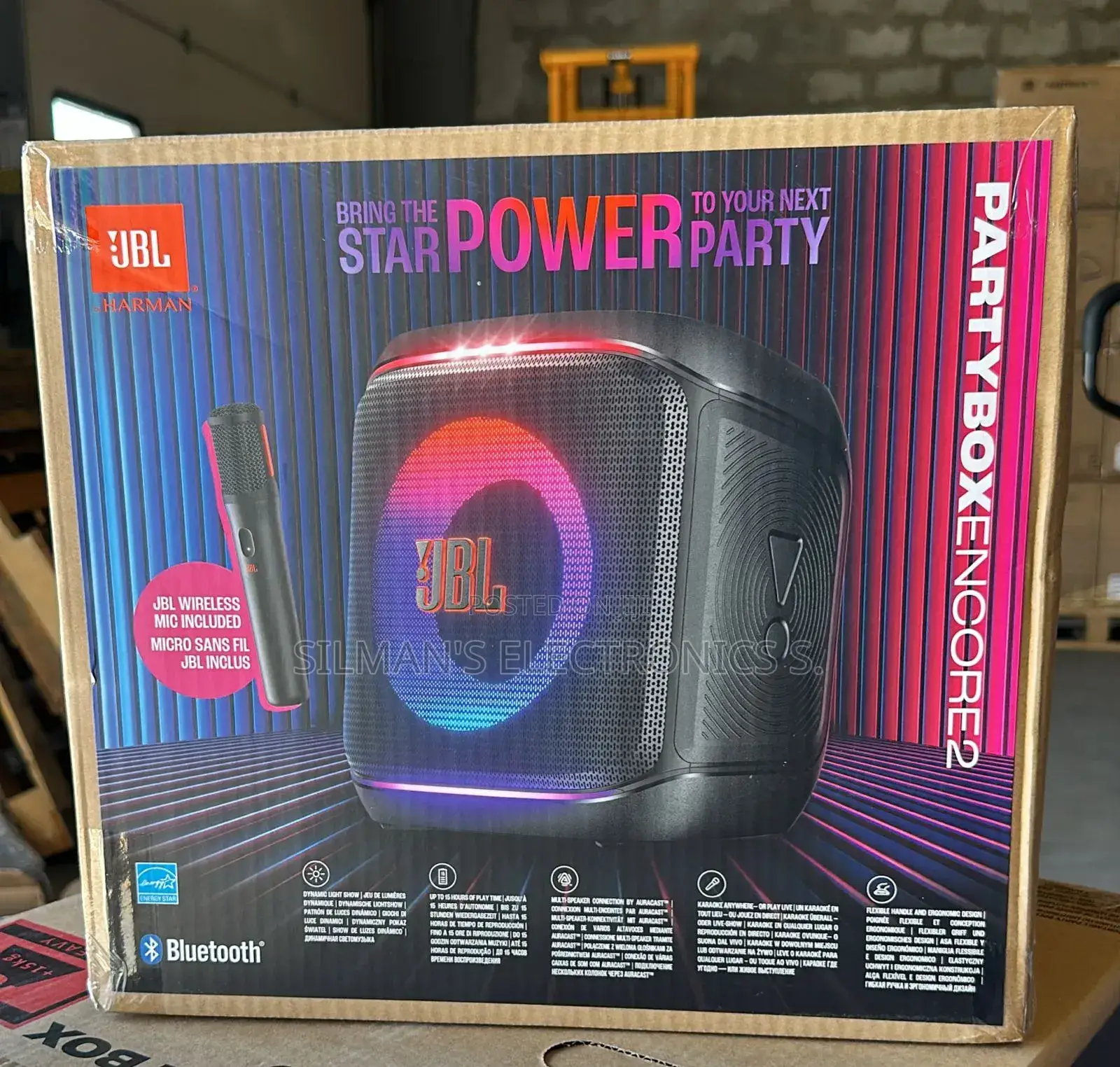 The All New Partybox Encore 2 With Microphones