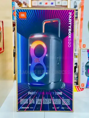 The Mighty JBL Partybox 520 Bass Master