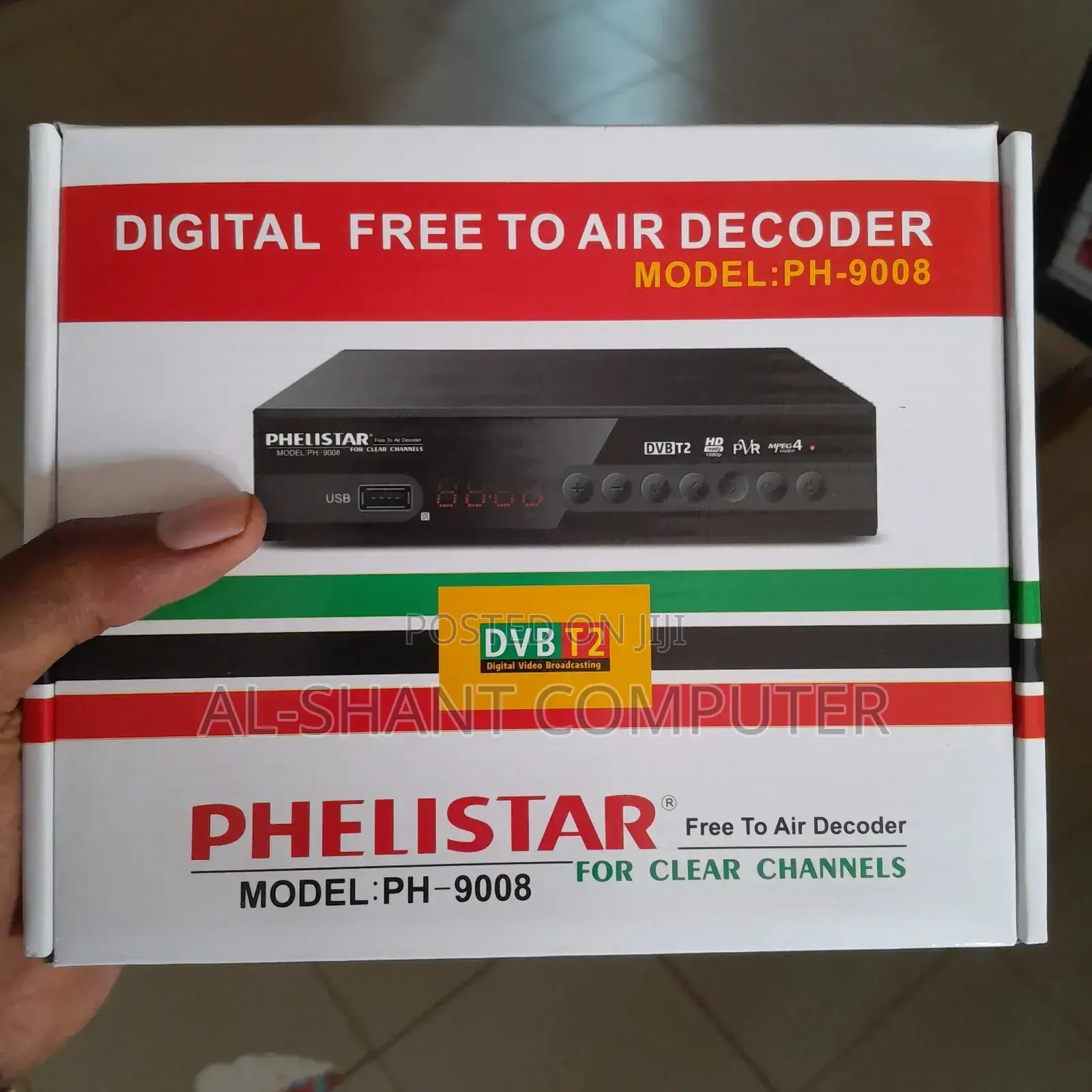 Phelistar Digital Free to Air Decoder