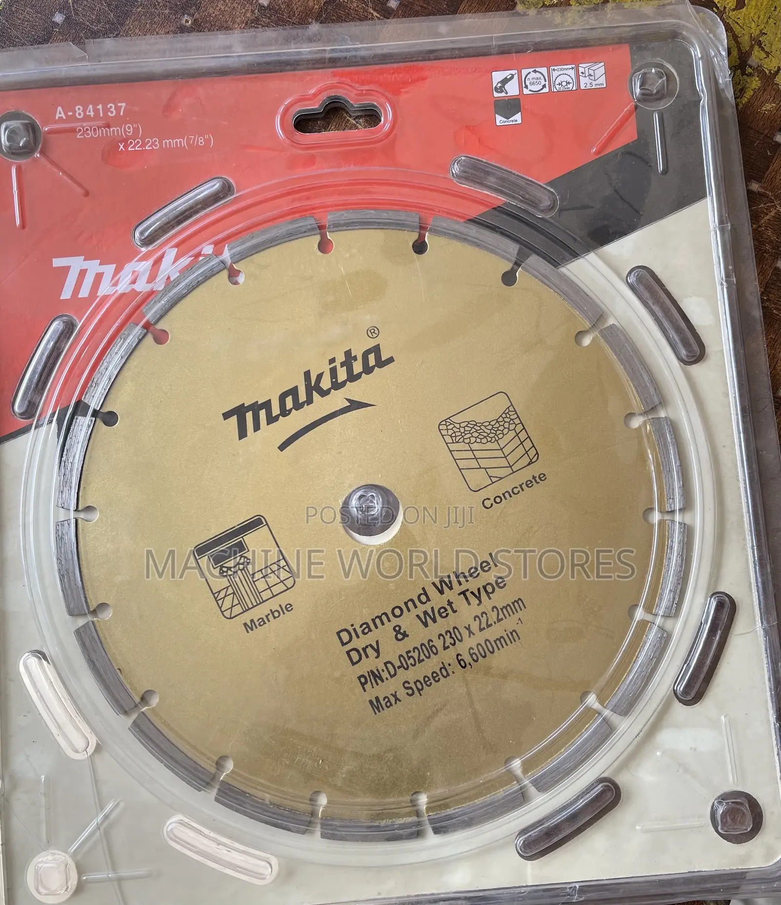 230mm Dry and Wet Concrete and Marble Disc