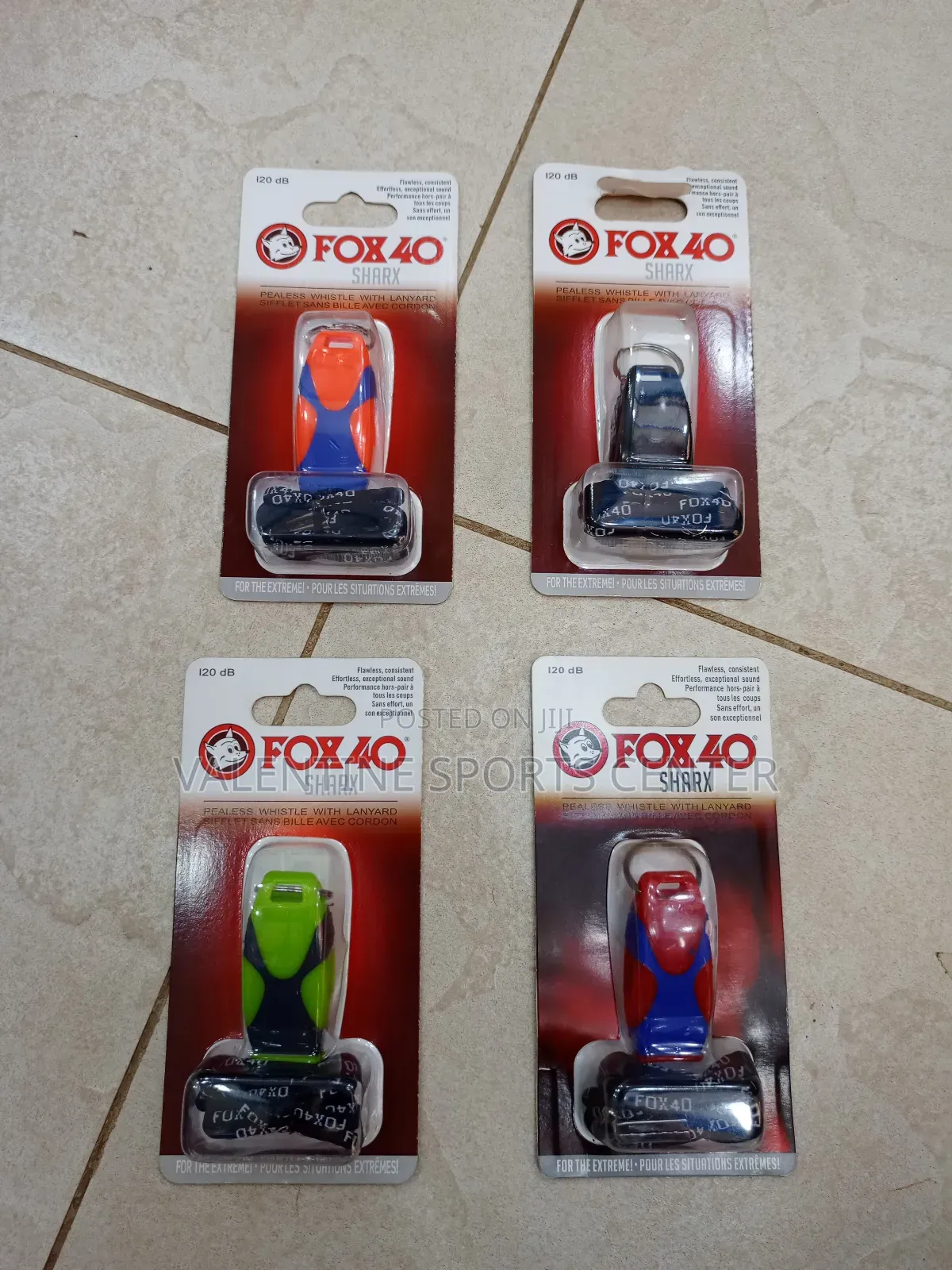Fox 40 Shark Original Sounding All Different Colors