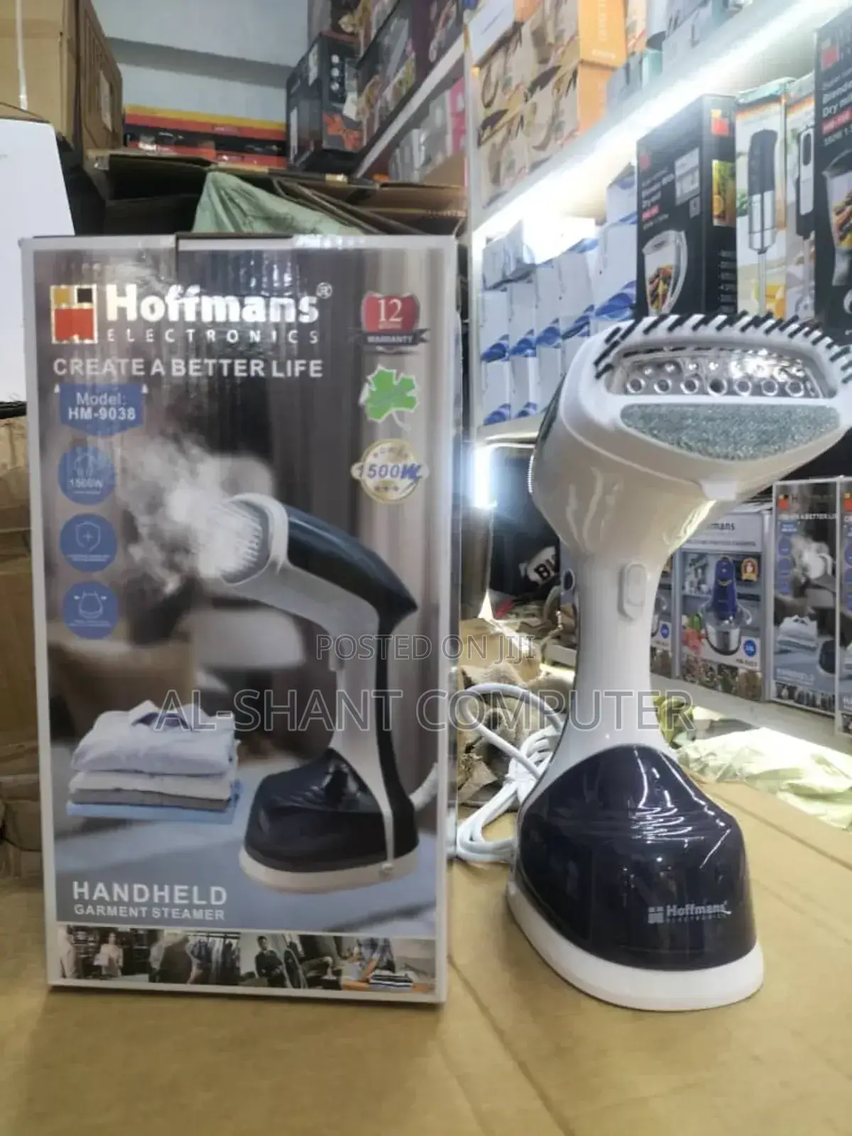 Hoffmans Hand Held Garment Steamer/Garment Steamers