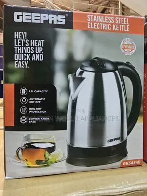 Photo - Geepas Kettle 2 Years Warranty