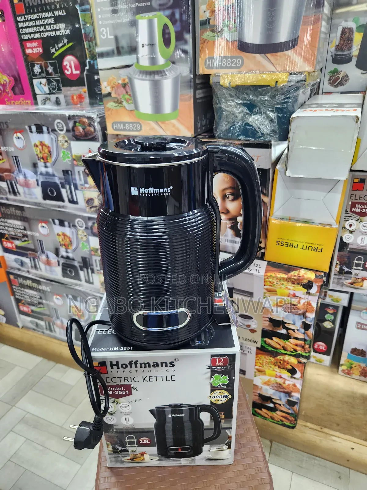 Electric Kettle Hoffman 2.5l