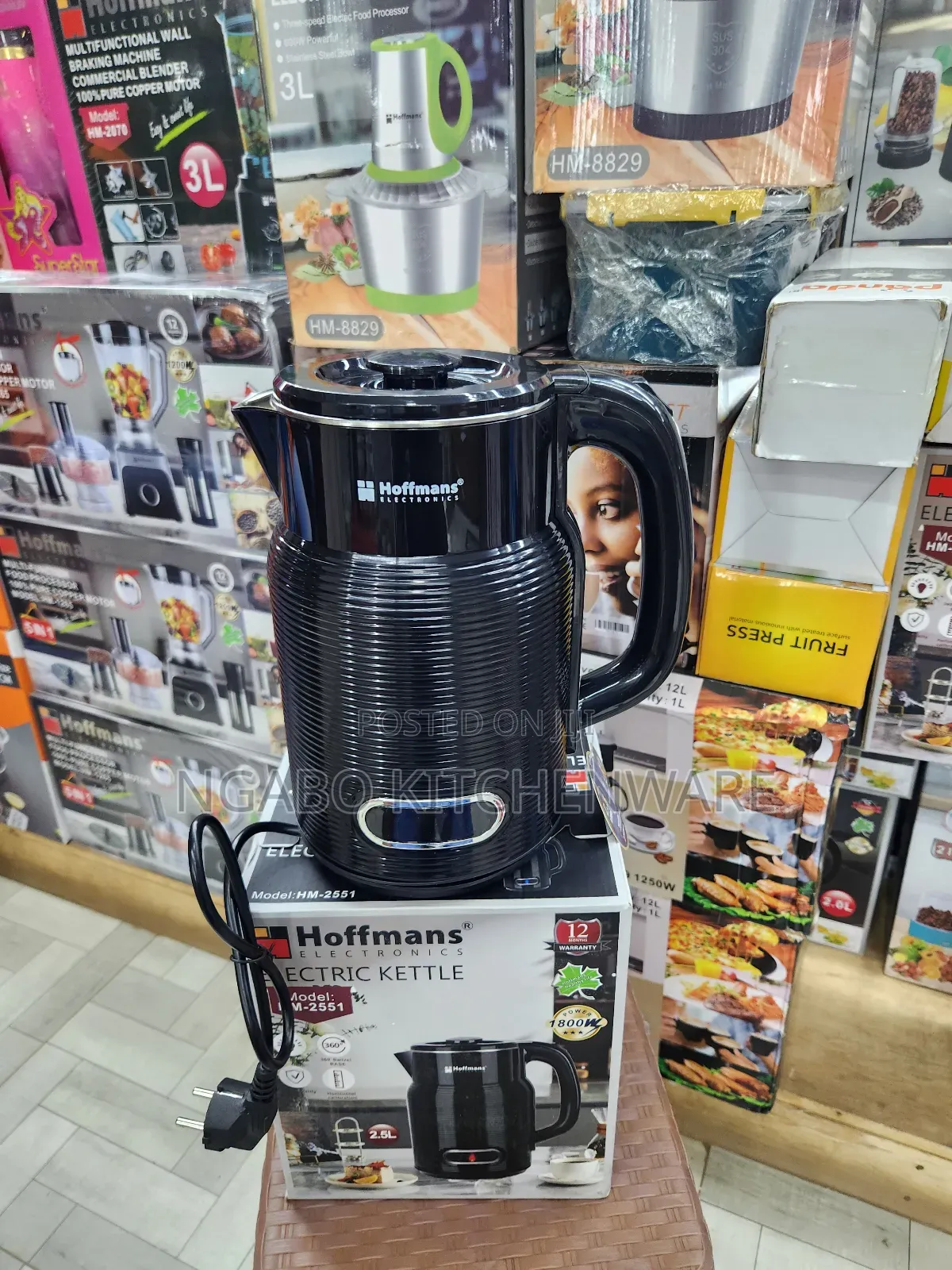 Electric Kettle Hoffman 2.5l