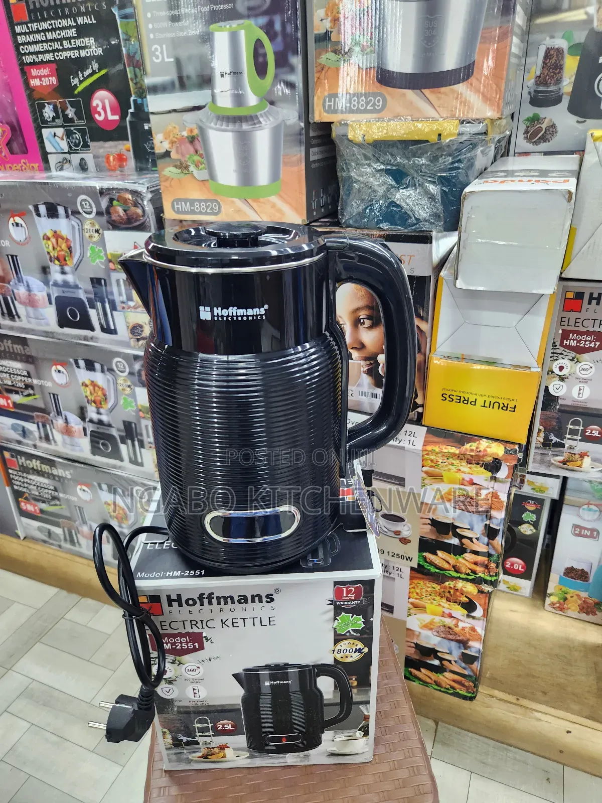 Electric Kettle Hoffman 2.5l
