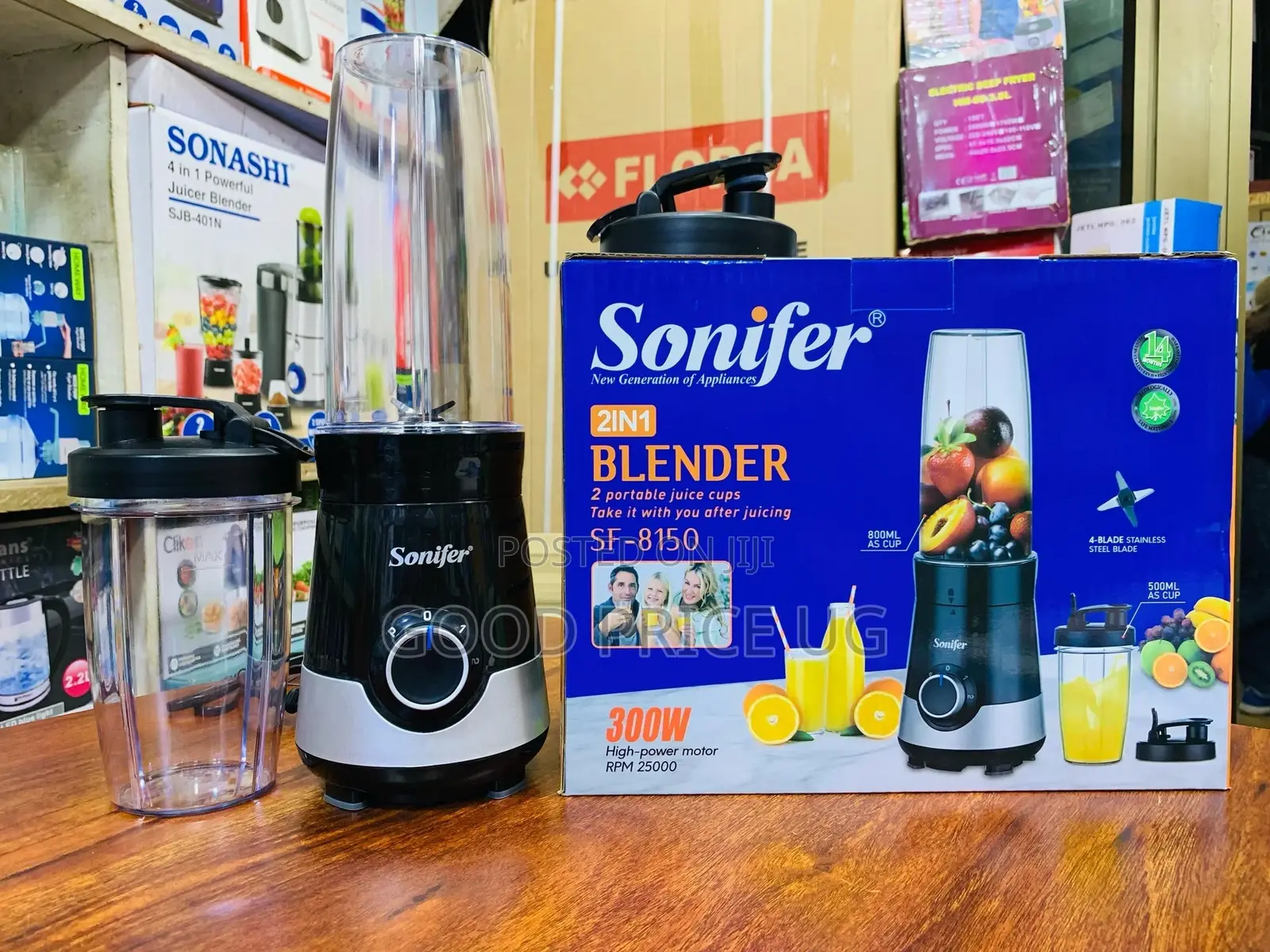 Sonifer 2n1 Blender Sf-8150 300w