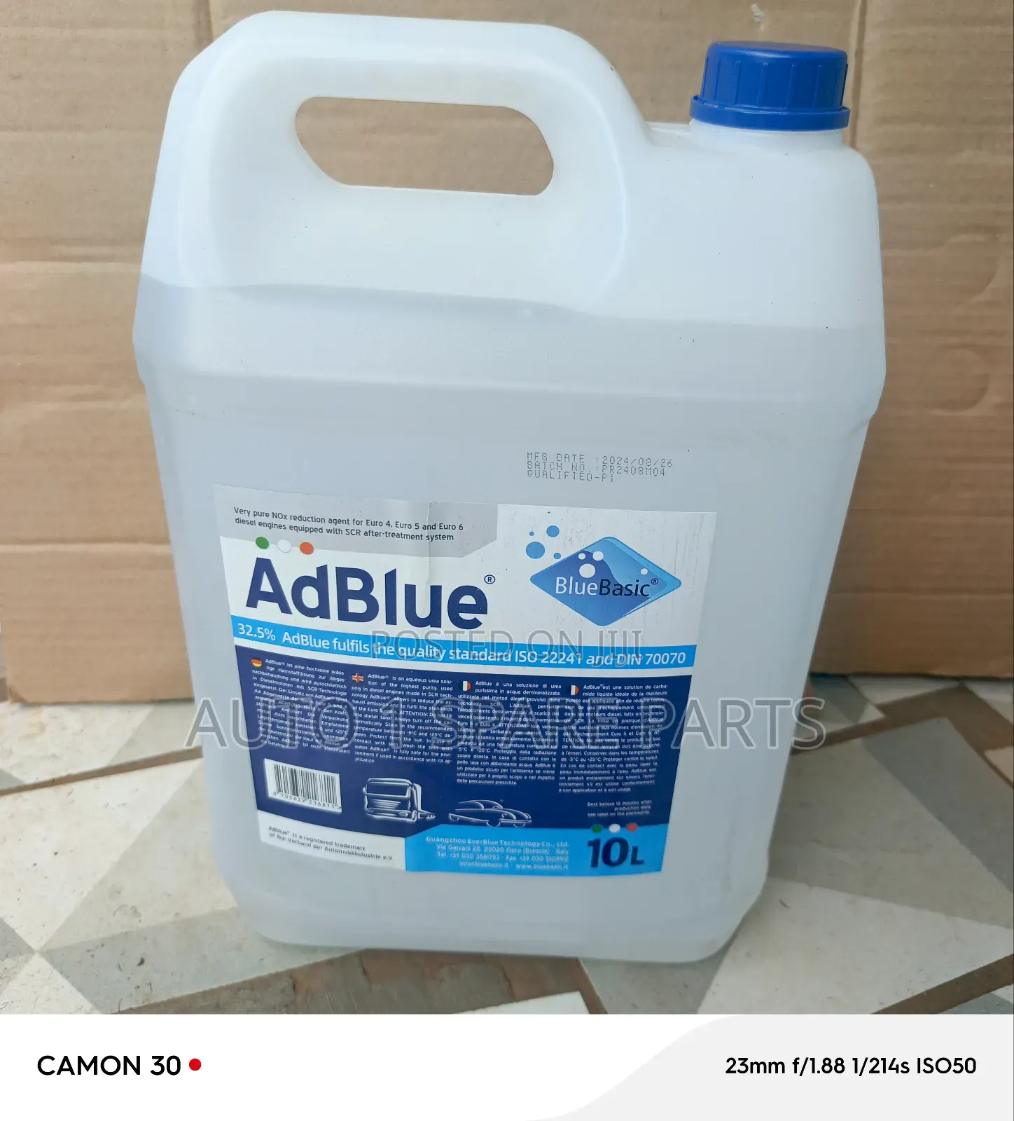 Adblue for Mercedes Benz, Toyota Prado and Other Models