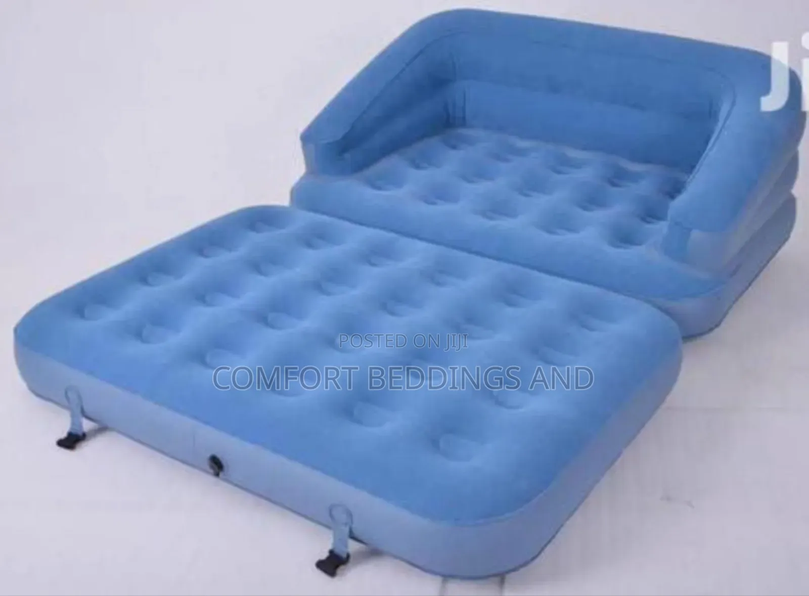 Inflatable Chair With Mattress Blue