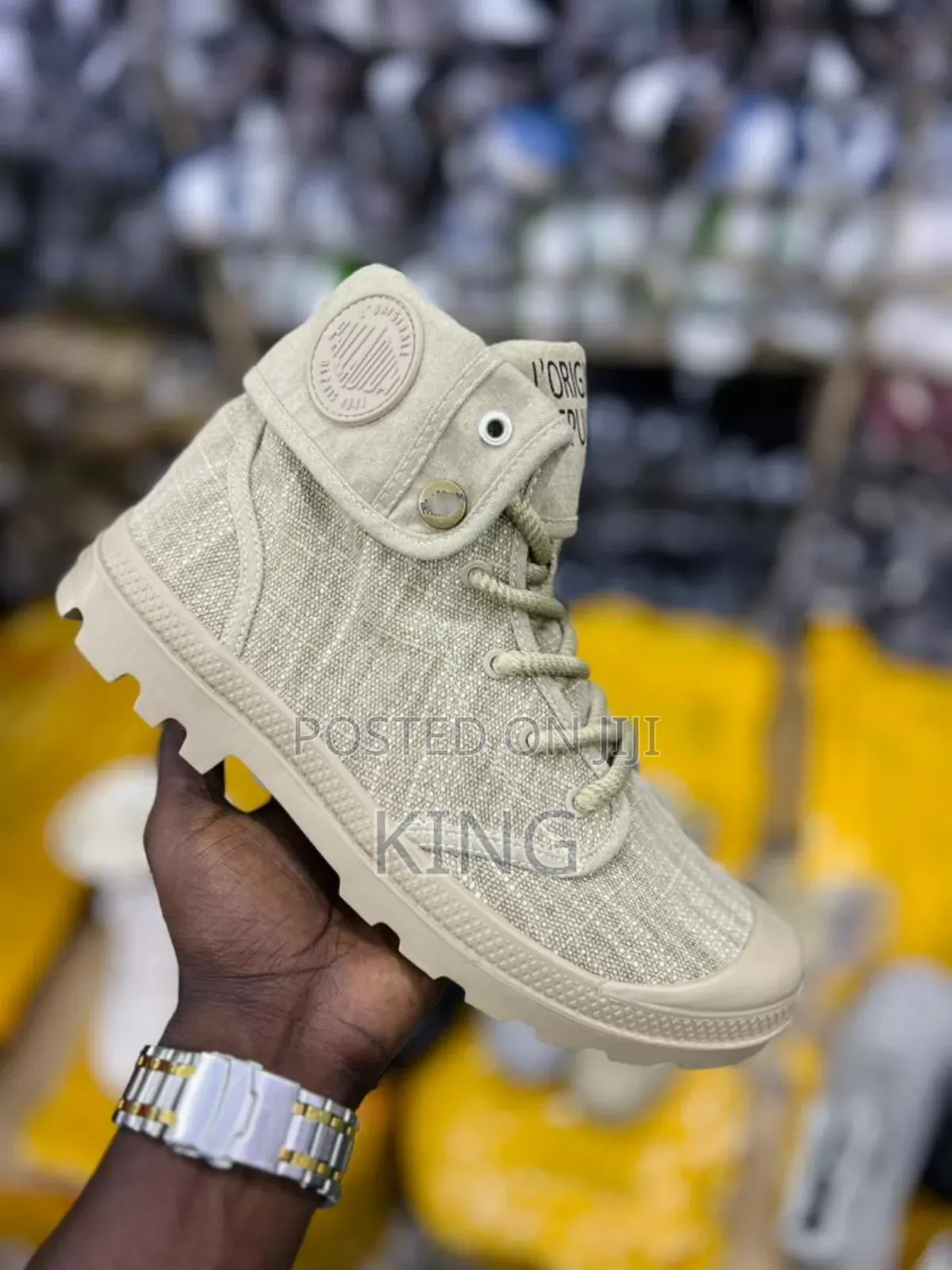 Bold Palladium Ankle Boots