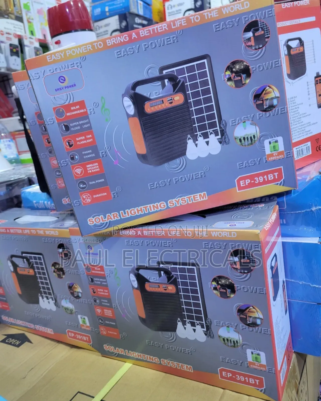 Solar Lighting System Easy Power