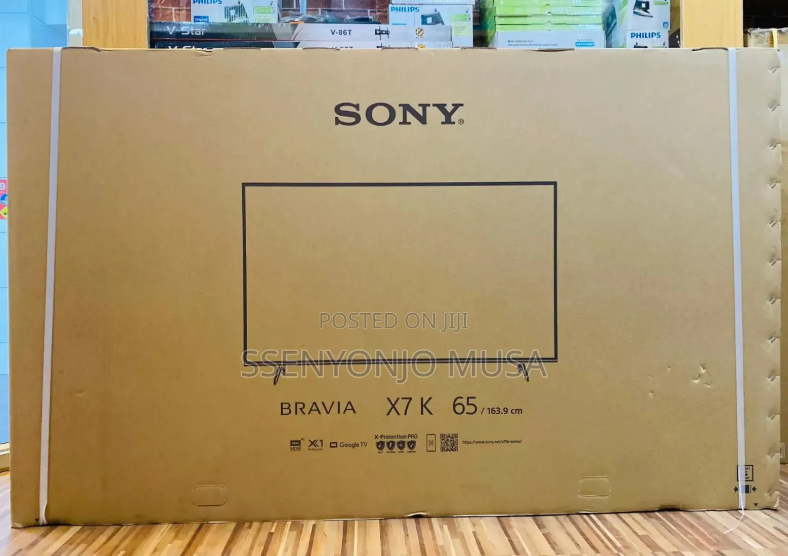 Sony Bravia 65" Ultra Hd Smart Led Google Tv - Kd65x75k