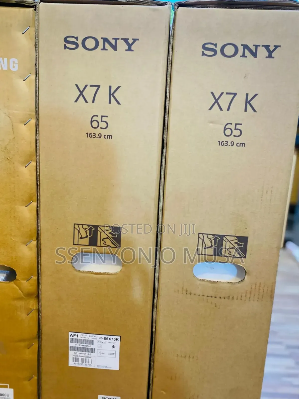 Sony Bravia 65" Ultra Hd Smart Led Google Tv - Kd65x75k
