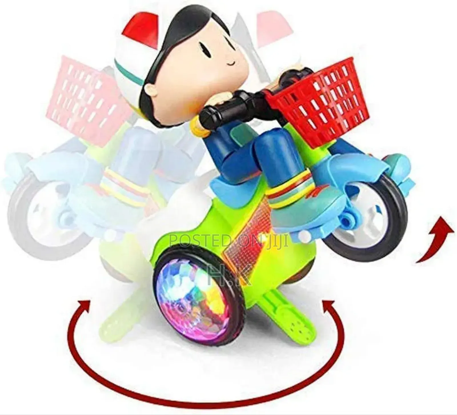 Toy Stunt Tricycle.