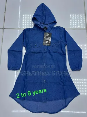 Jean Dresses With Hoody