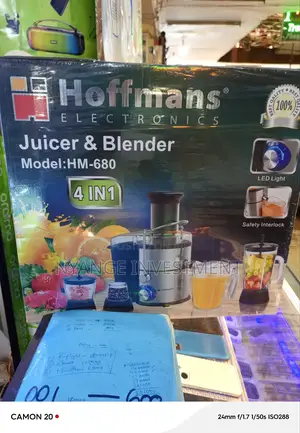 Juicer Blender 4in1. Hoffman Juicer