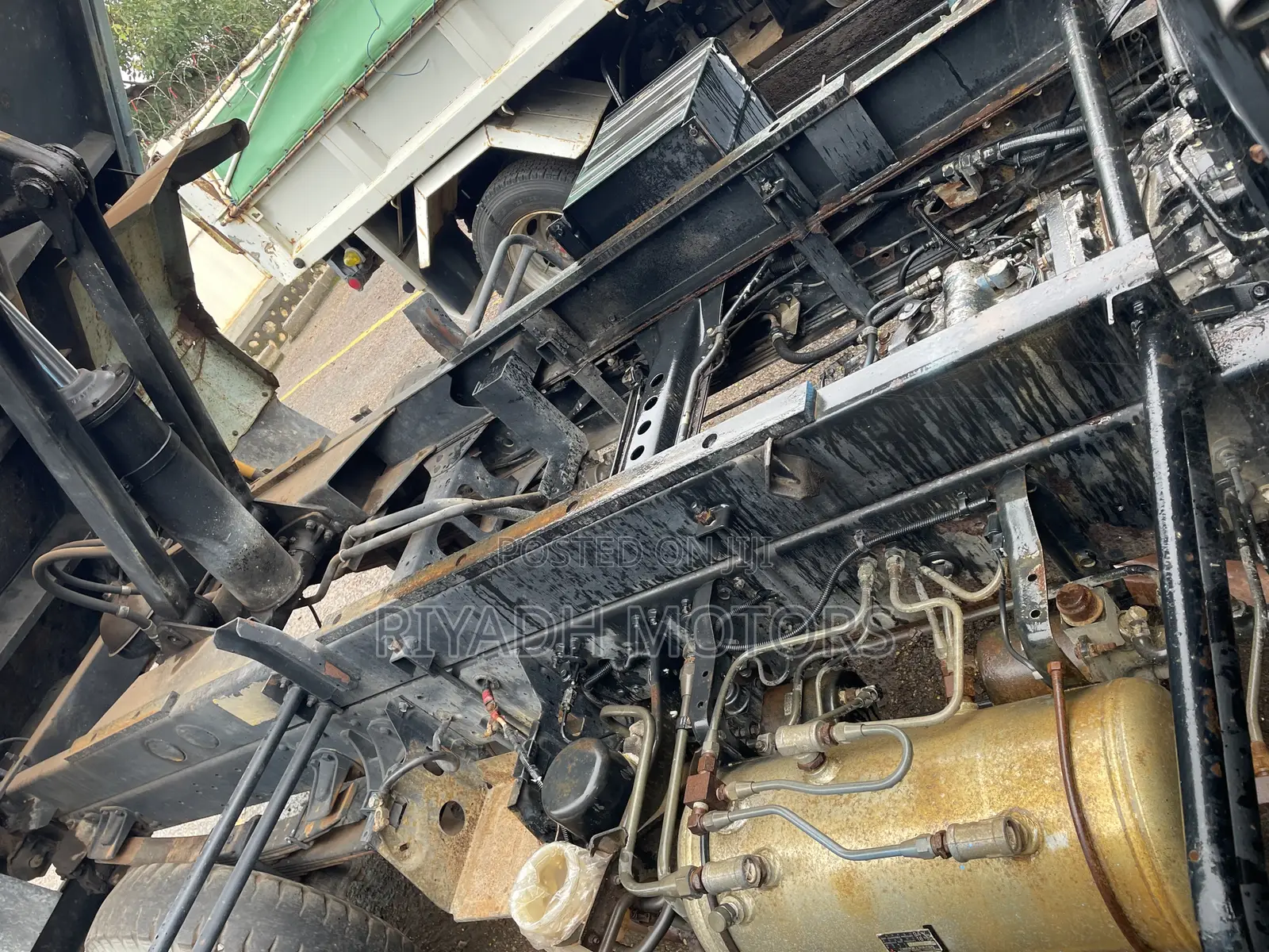 Mitsubishi Fuso Dumper Perfect Tray 1990 Blue