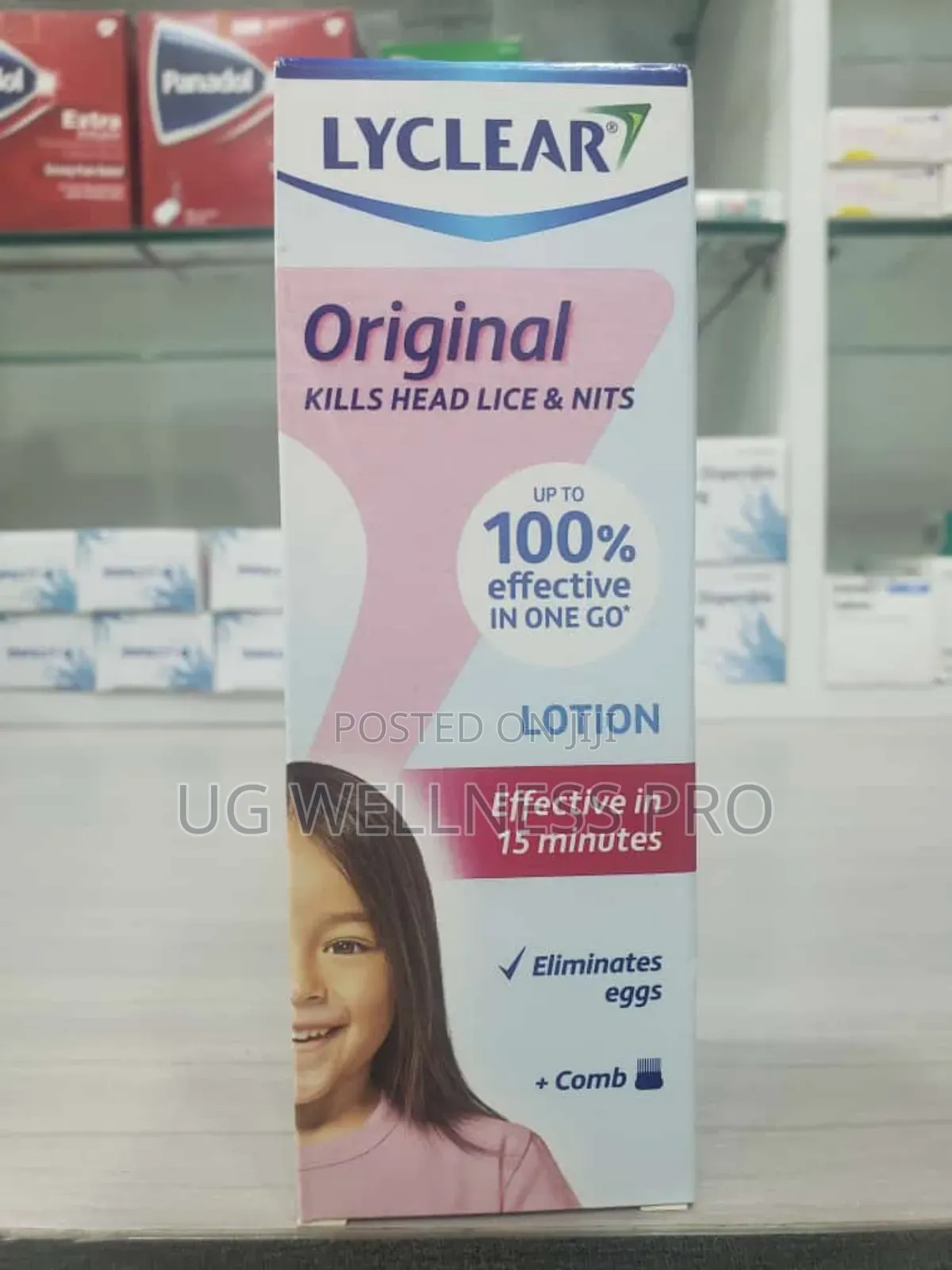 Lyclear Treatment Lotion With Comb for Head Lice and Eggs