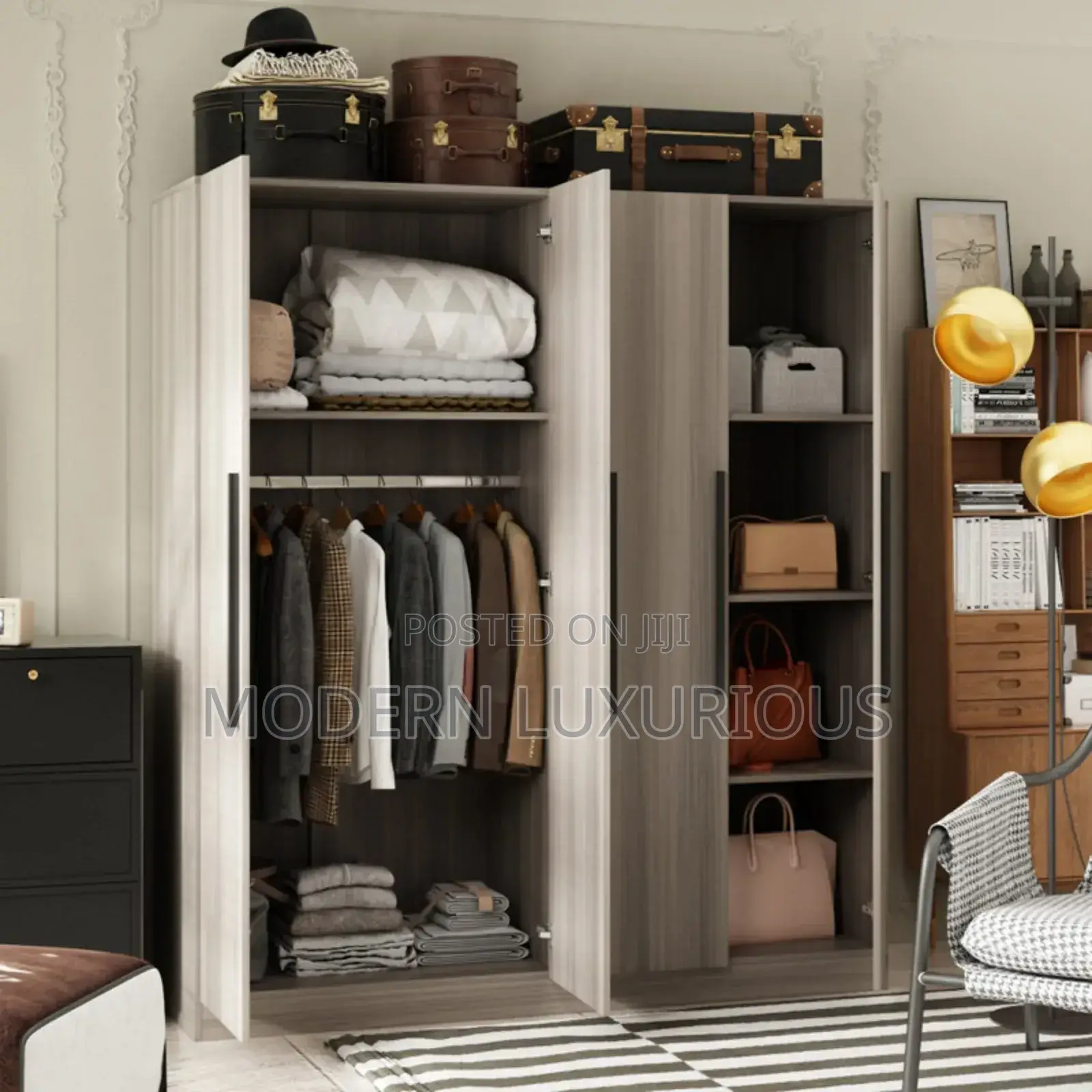 Wardrobe/ 
Size:- 
Price:- / 
Location:- Lagos, Wardrobe /