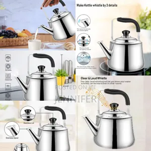 Durable Stovetop Stainless Steel 5litres Whistling Kettle
