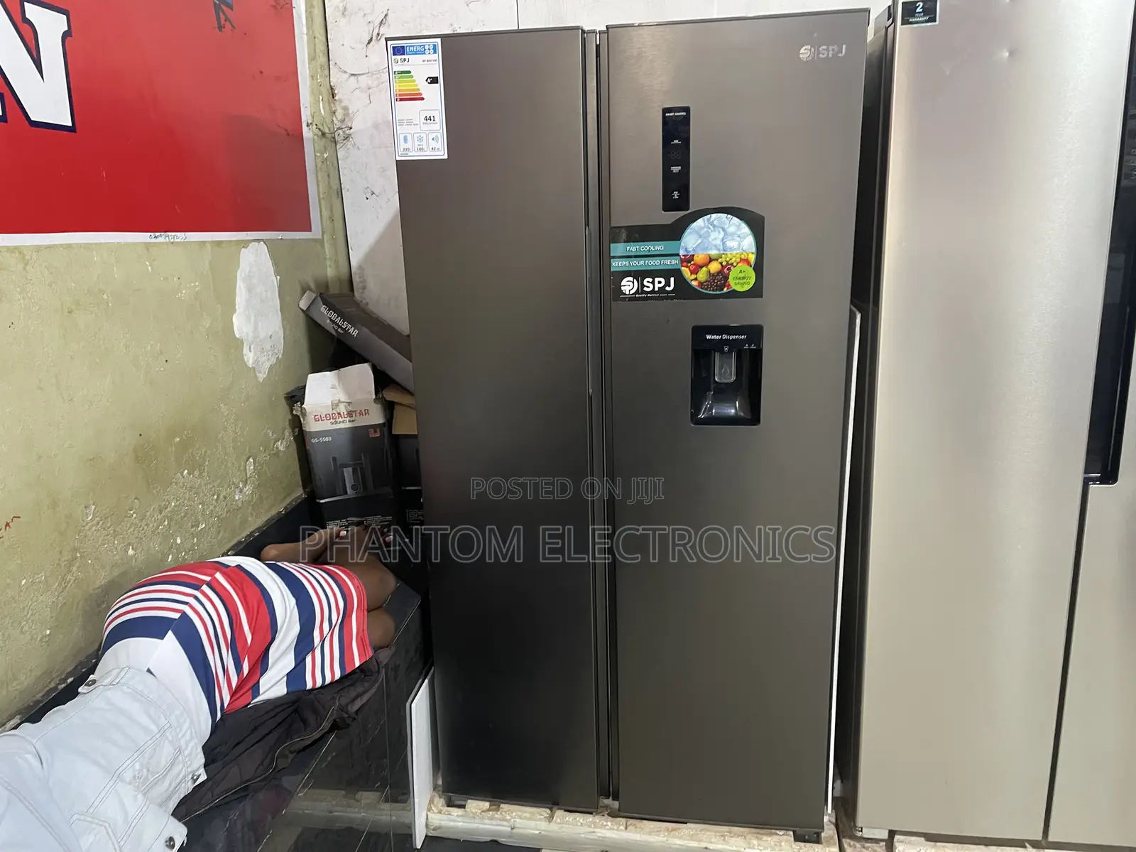 Brand New SPJ Side by Side Fridge