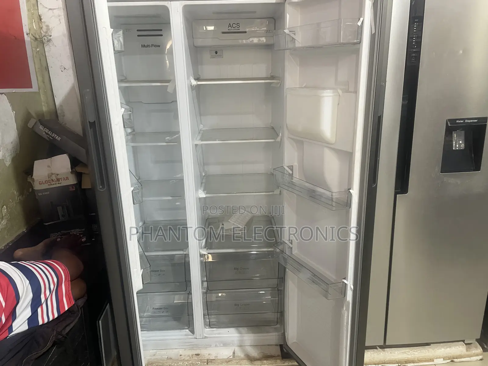 Brand New SPJ Side by Side Fridge