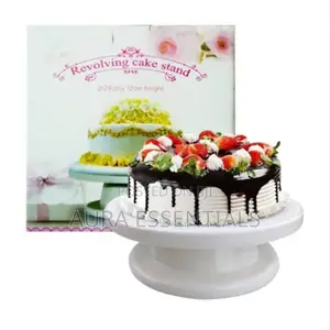 28cm Plastic Cake Stand Turntable