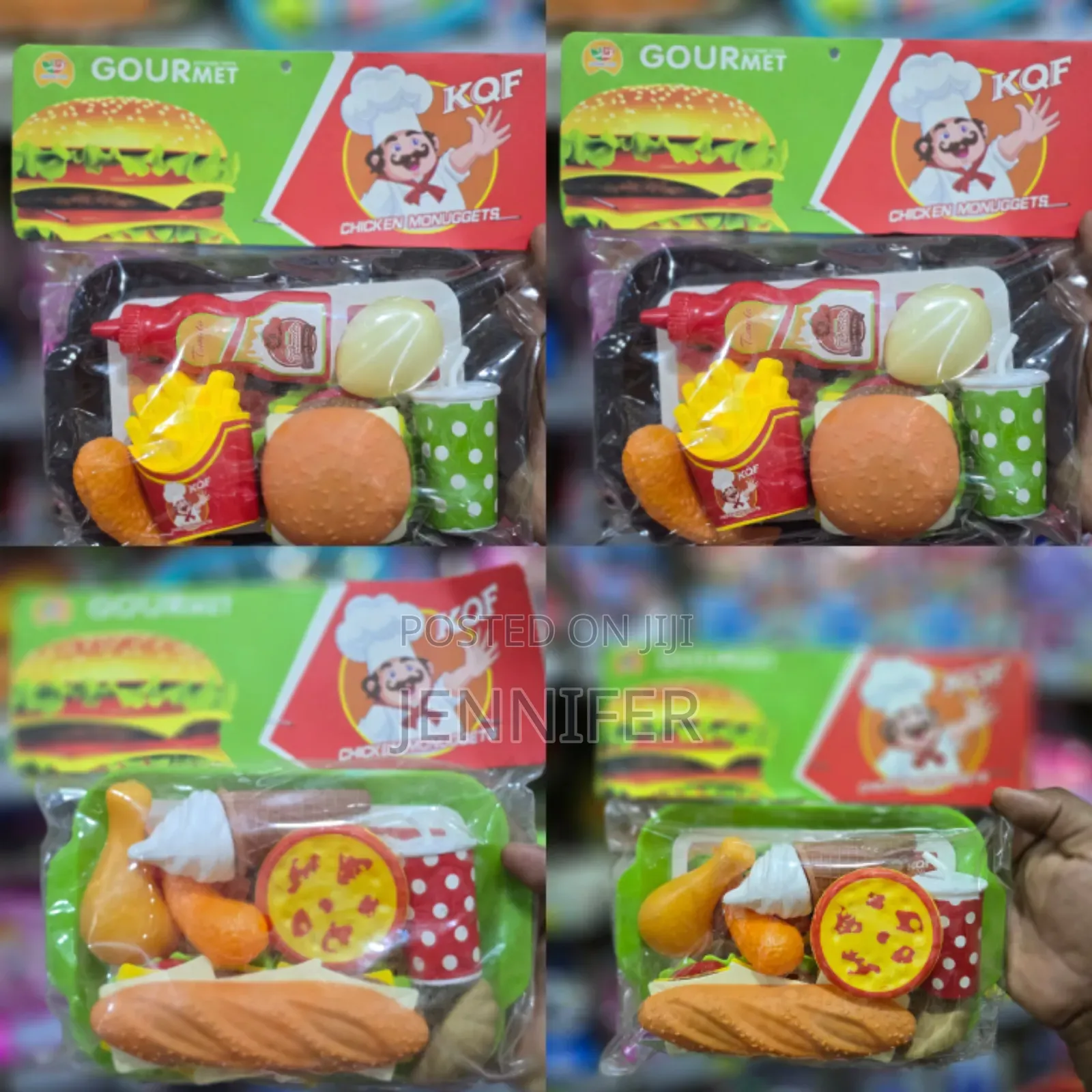 Kids Fast Food Play Set Toys