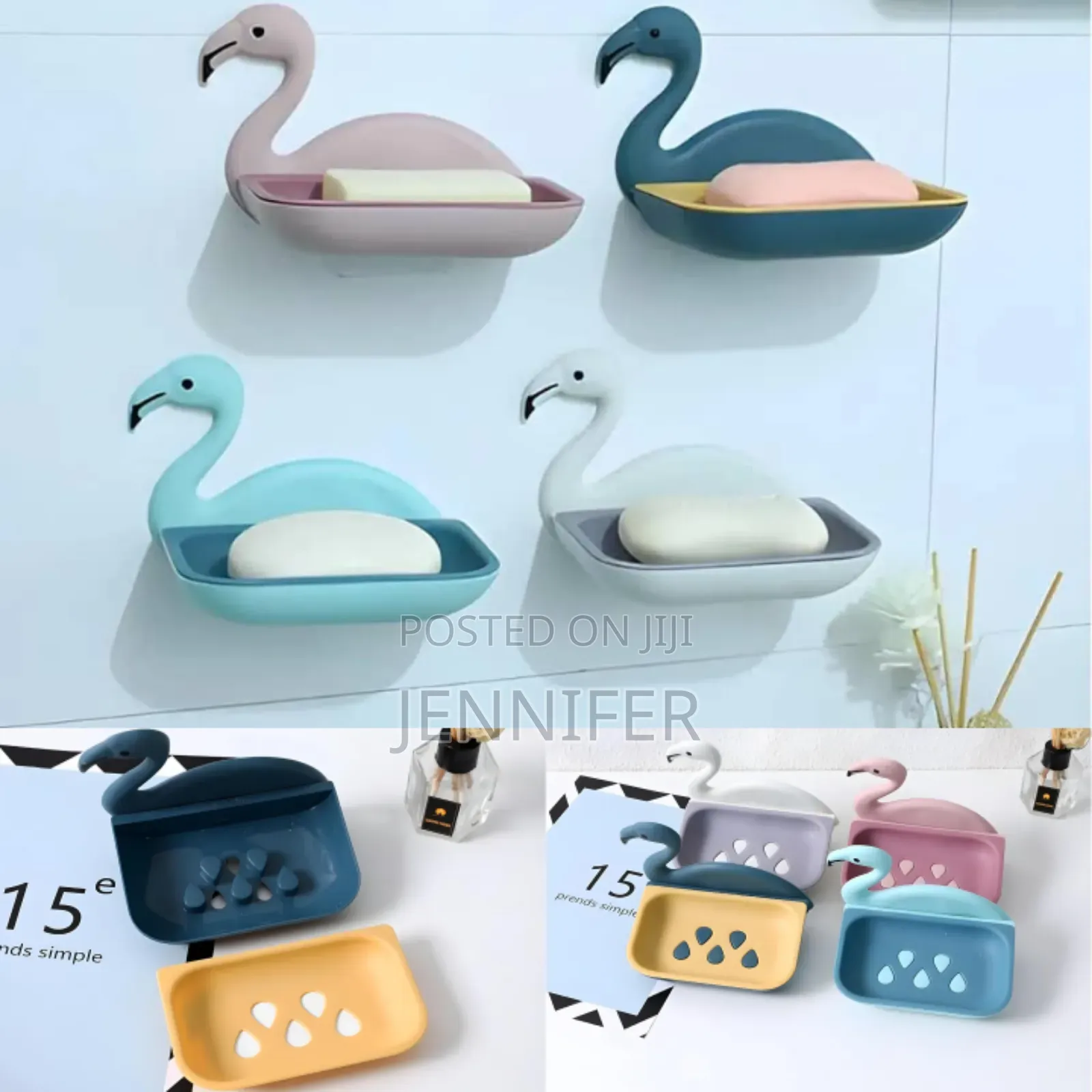 Self Adhesive Flamingo Soap Box