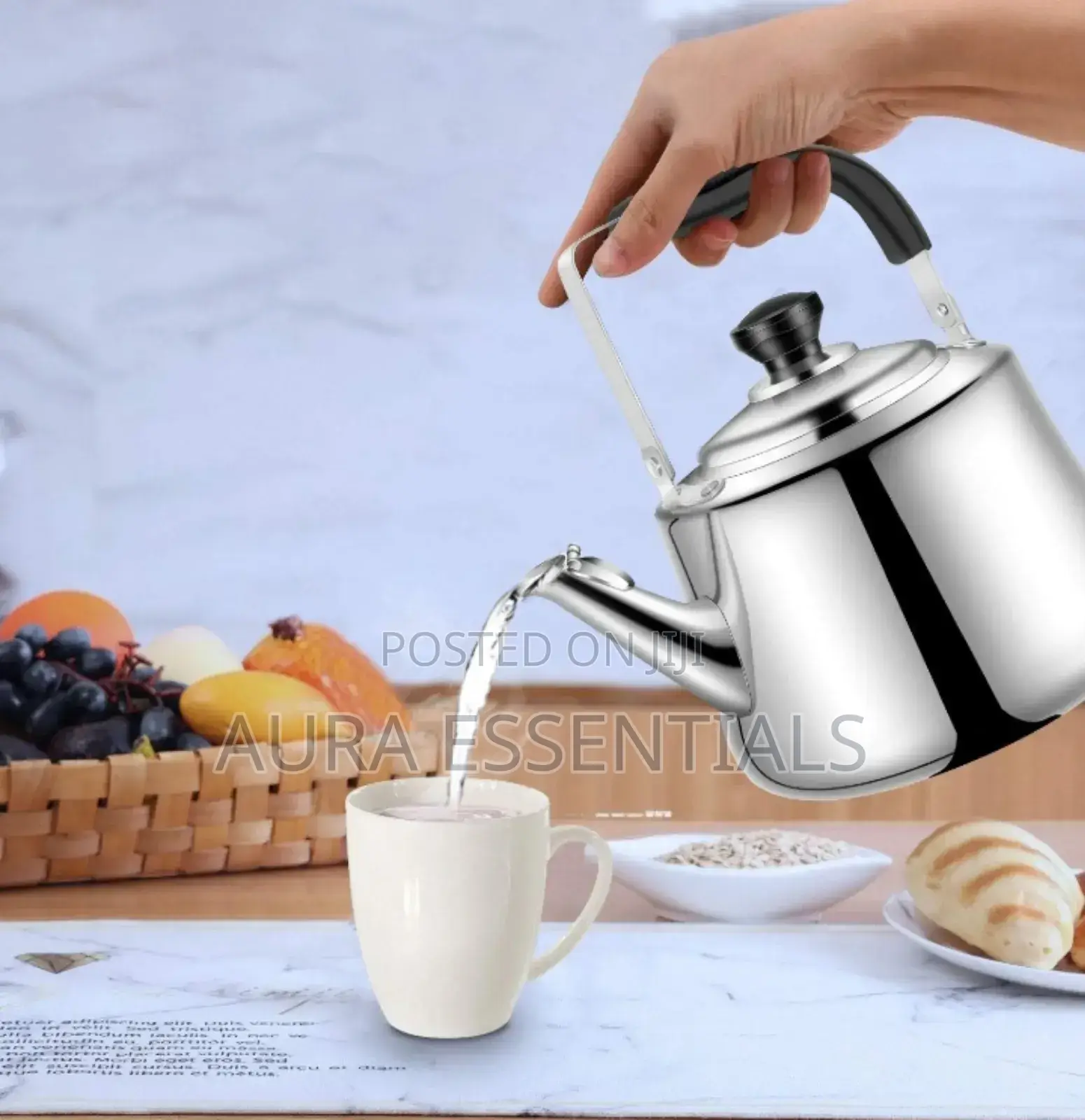 Durable Stovetop Stainless Steel 5litres Whistling Kettle