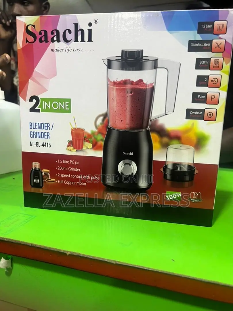 Saachi 2 in 1 Blender and Grinder