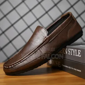 Casual Moccasins With Rubber Sole
