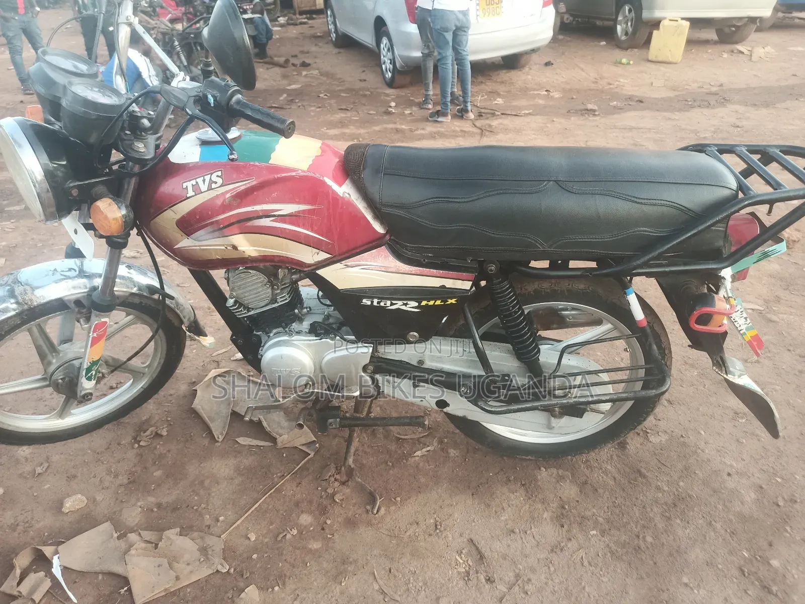 TVS XL 100 2016 Red