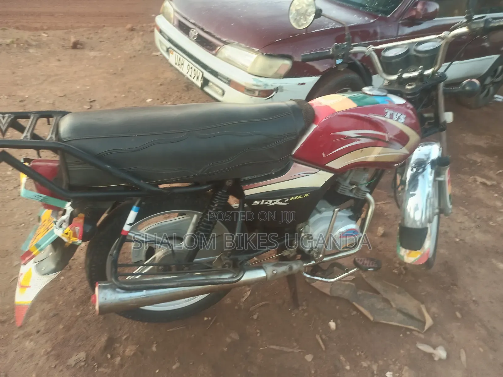 TVS XL 100 2016 Red