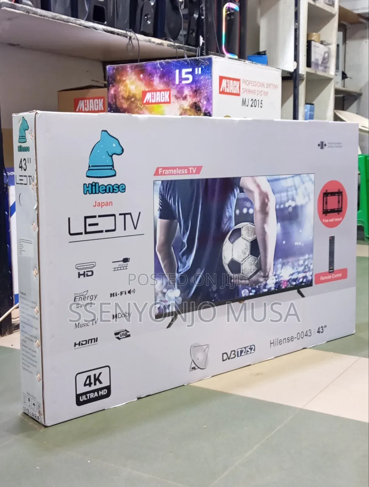 Hilense 43" Led Tv - Frameless Design, Dolby, Uhd Android