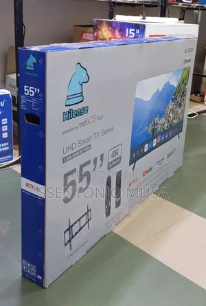 Hilense 55" Uhd Smart Tv - Webos, Voice Control, Netflix