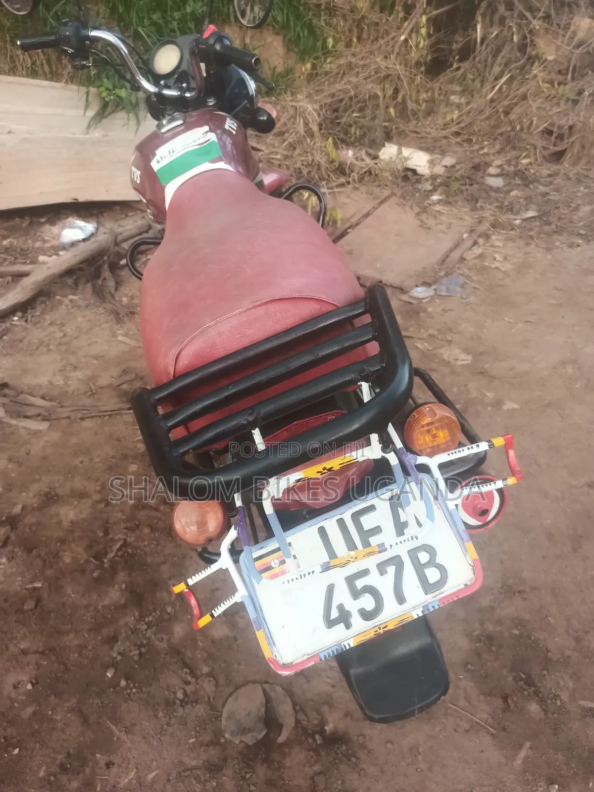 TVS HLX 125 2023 Red