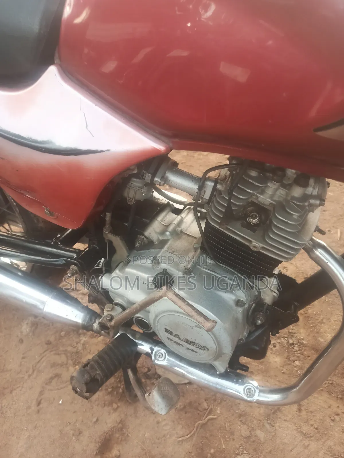 Bajaj Boxer 100 2017 Red