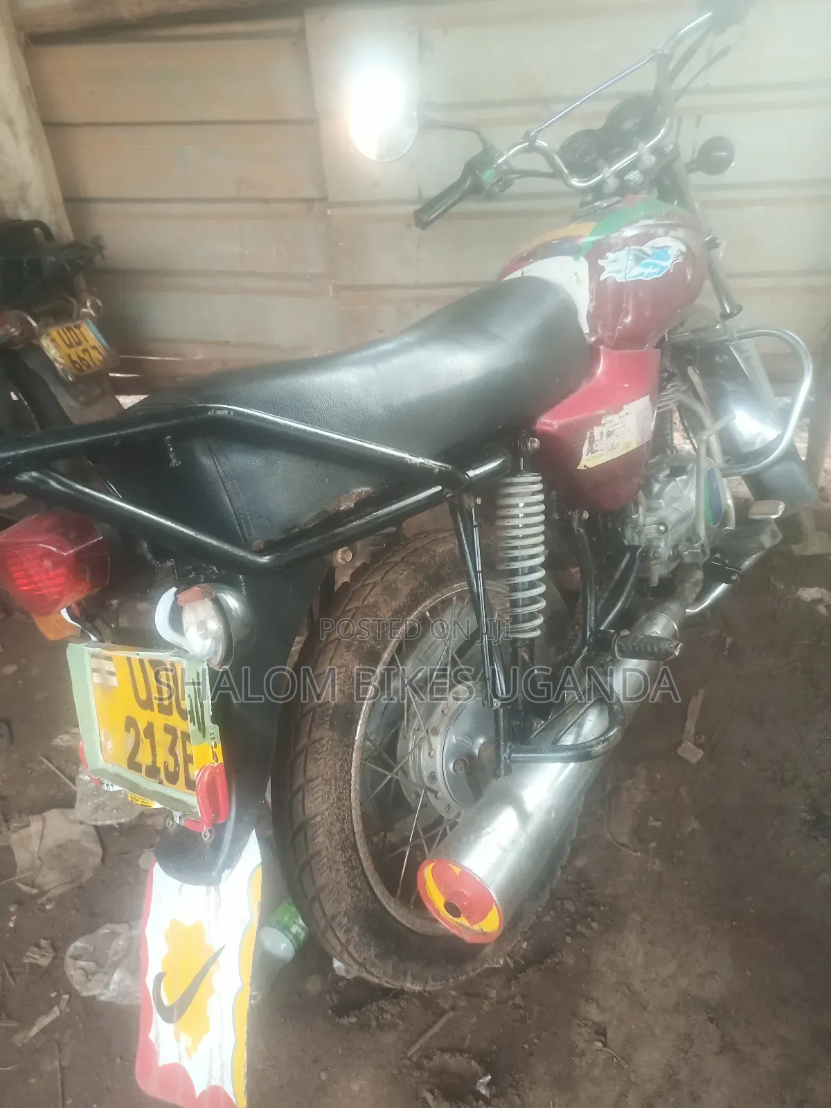 Bajaj Boxer 100 2016 Red