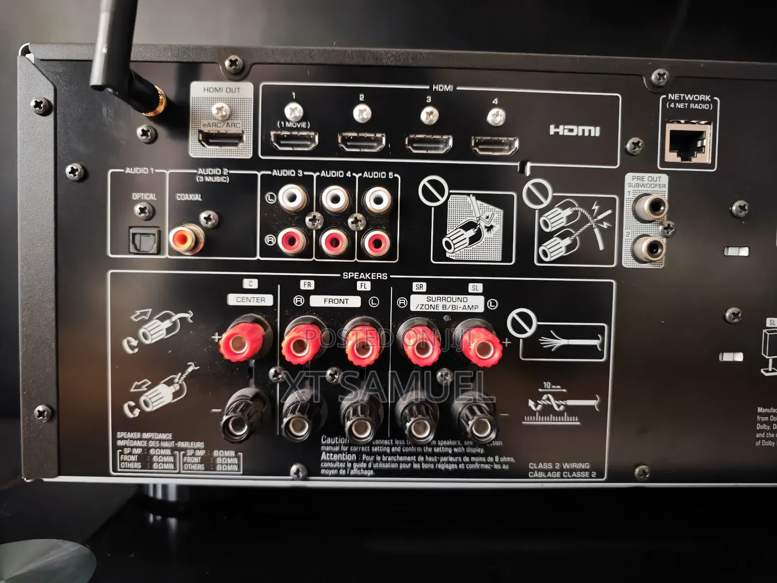 Yamaha V4a 5.2ch / Premium Av Receiver, Hdmi(Arc/Earc)