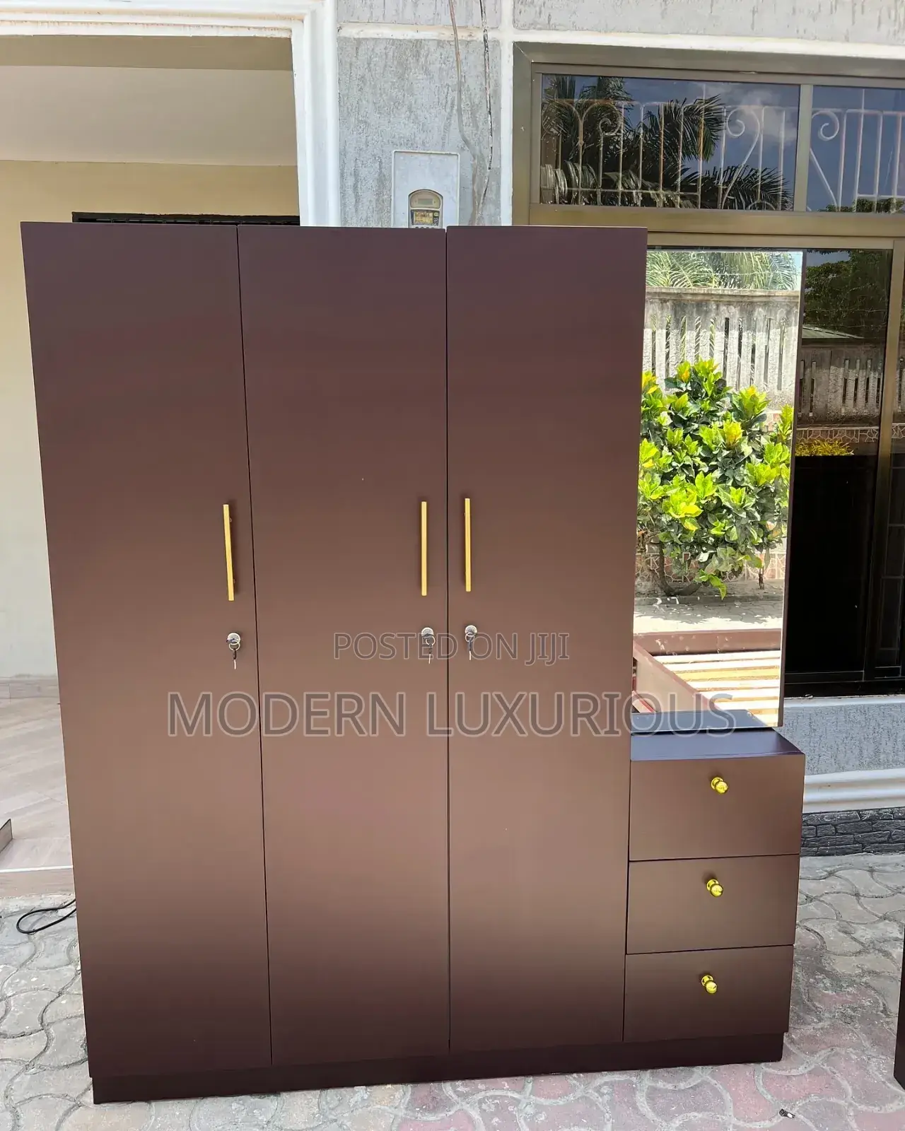 Wardrobe Ready Made Lipia Tukulete at Wood_max_furniture