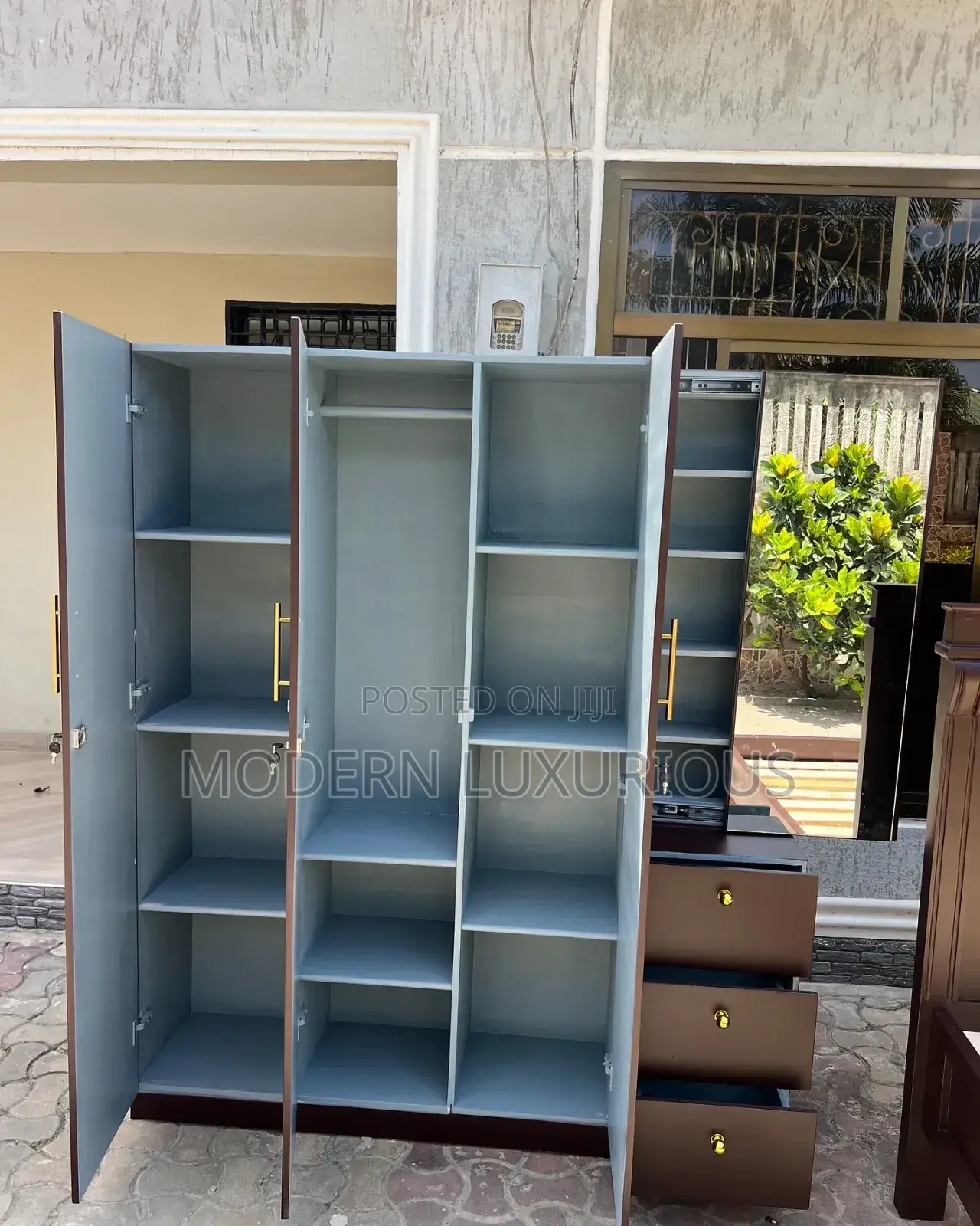 Wardrobe Ready Made Lipia Tukulete at Wood_max_furniture