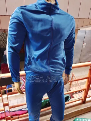 Photo - Plain Track Suit Blue