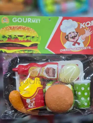 Kids Fast Food Play Set Toys