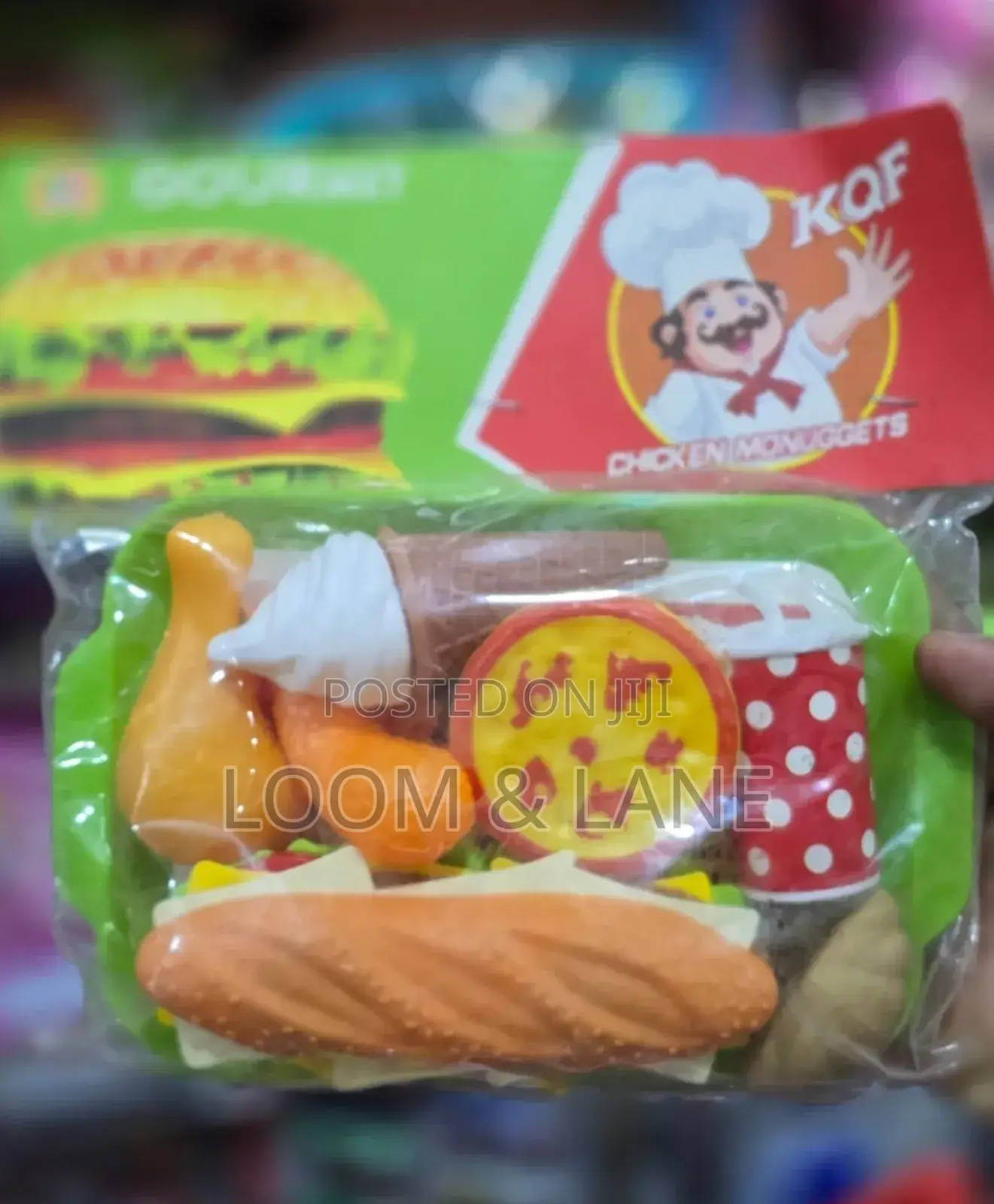 Kids Fast Food Play Set Toys