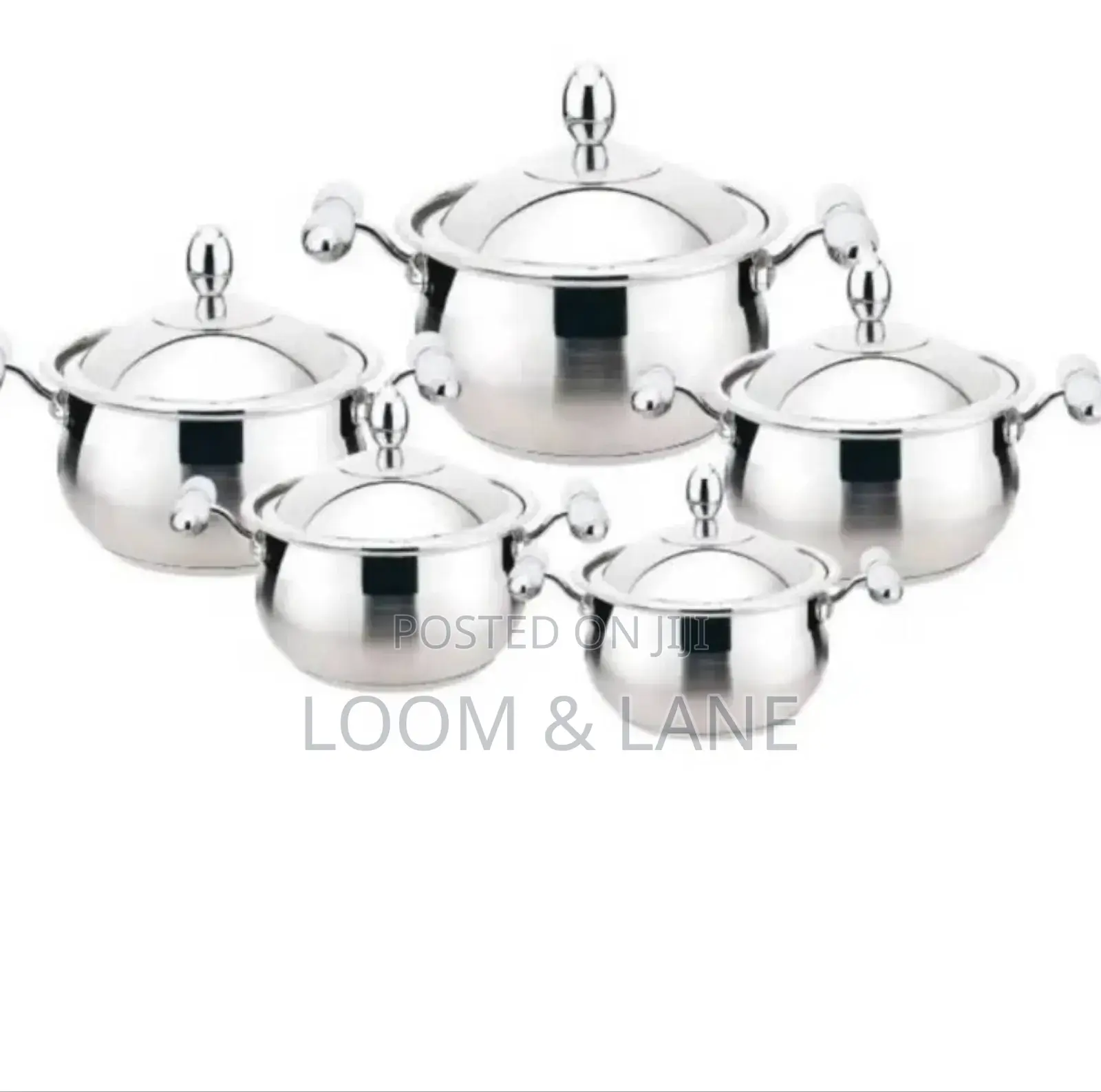 Prandelli 12-piece Stainless Steel Cookware Set