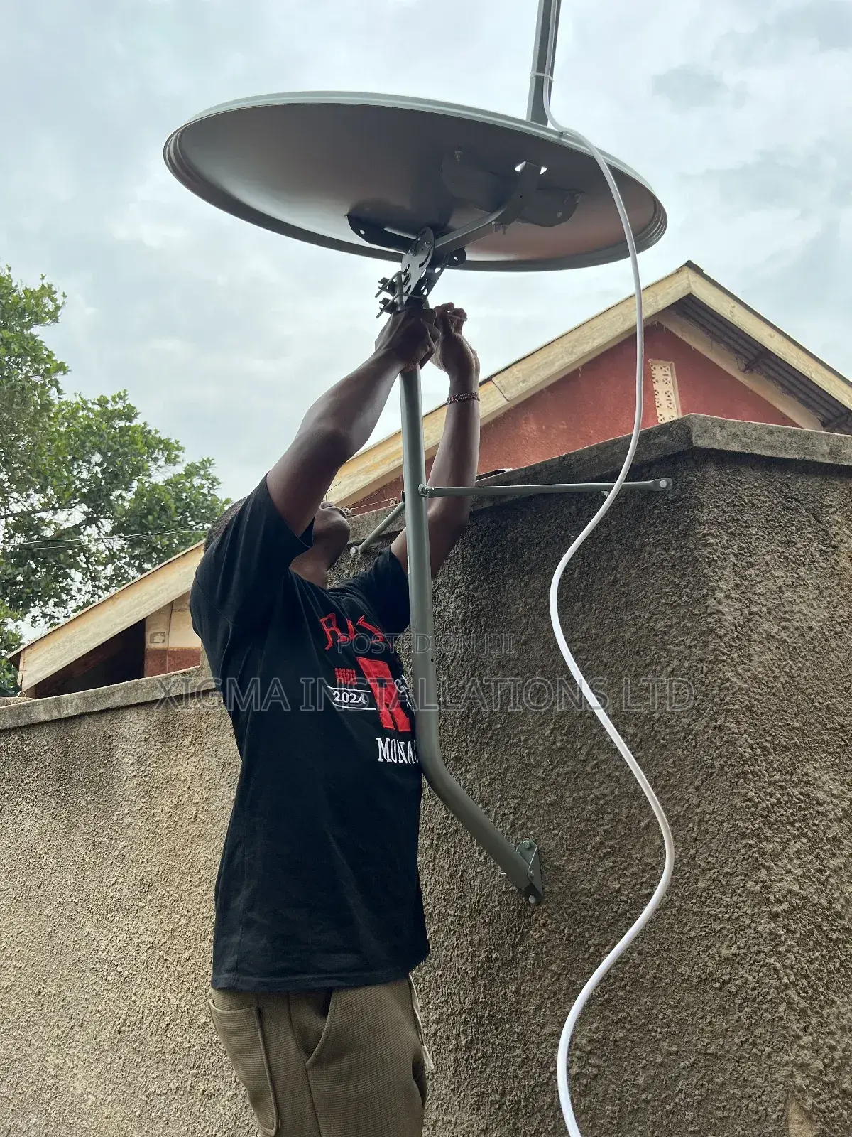 Nilesat Bein. Installation